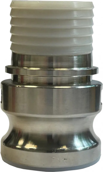 VT Kamlok Typ E 1 1/4", PFA-beschichtet