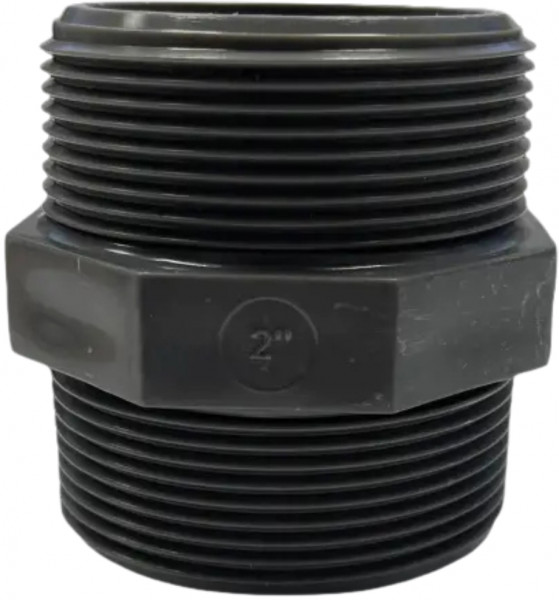 Double nipple male thread PP 1/2"