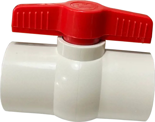 PVC Ball Valve - BSTP Female x BSPT Female Thread - White