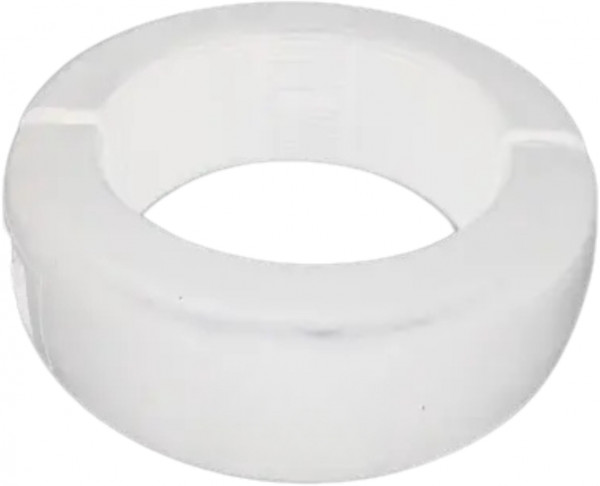 Protection ring - NBR - White - DN25x6