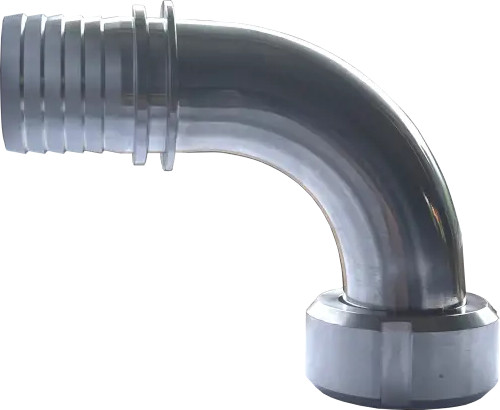 LNC Coupling - Serrated Hose Shank - Female Thread - 90° 
