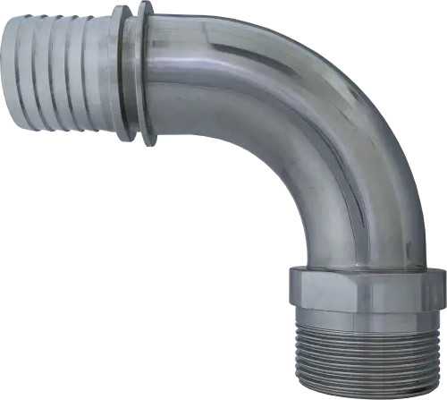 2 1/2" BSPP AG mit 90° Stutzen DN65