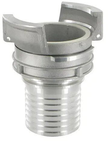 DN35 Guillemin with latch serrated hose end AL