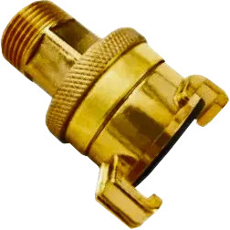 3/4" Wasserschlaucharmatur mit Verschr.-Ring BR