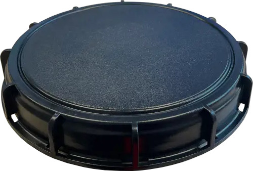 225mm IBC Cap with female thread With valve