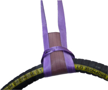 Nylon Hose Sling - 180mm - Purple