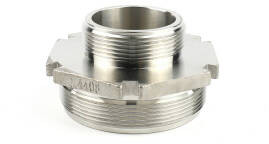 Tank Truck Coupling - Reducing Nipple - RVS316 - 3/4" x 1/2"