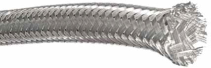 Schutzschlauch - Mantel aus Edelstahl 304 - 59 mm (pro Meter)