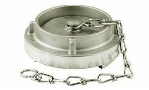 Storz-Kupplung – Blindkappe – Edelstahl – 16 bar – 133 mm