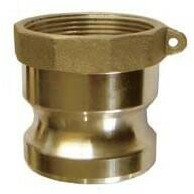 Camlock-Außengewinde mit Innengewinde - Typ A - Messing - 6" - DN 150 - A600