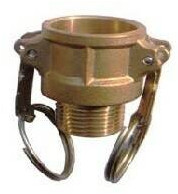 Camlock Female with External Thread - Type B - Brass - 5” - DN 125 - B500