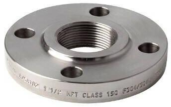 Gewindeflansch – Innengewinde – Edelstahl 316 – NPT – 1-1/4" x 110 mm