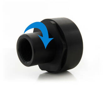 IBC Adapter - Female thread x BSP Female thread - Rotatable - 1/2