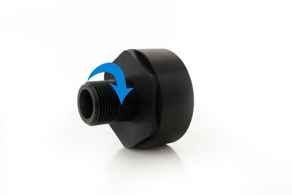 IBC-Adapter – Innengewinde x BSP-Außengewinde – drehbar – 1-1/4"