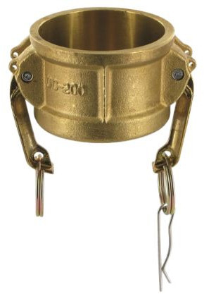 Camlock Sealing cap - Type DC - Brass - 6" - DN 150 - DC600