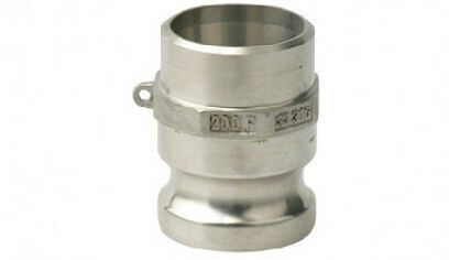 Camlock Male with Weld End - Type AWB - Stainless Steel 316 - 2-1/2" - DN63 - AWB250