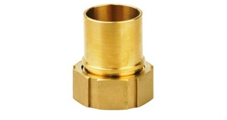 Schlauchanschluss für Tankwagenkupplung – Messing – 32 mm x 1-1/4" Innengewinde