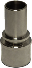 Tank Truck Coupling - Smooth Grommet - Weld End - Stainless Steel - 25mm