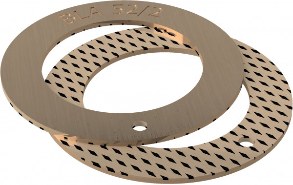 Anlaufscheib - BRO-LUB - Bronze - 14x26/1.5 mm