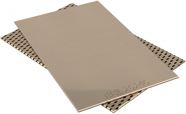 Gleitstreifen - BRO-LUB - Bronze - 250x10x2 mm