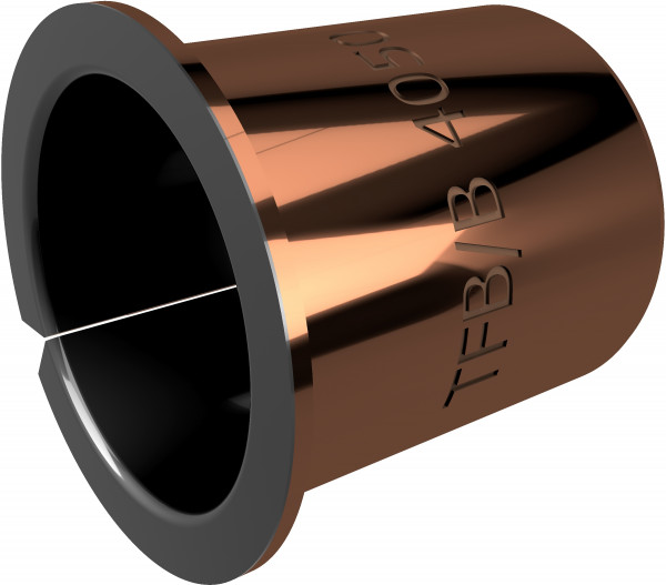 Bundbuchsen - Gleitlager - TEF-MET/B - Sintered Bronze / PTFE - 10/12/181x30 mm