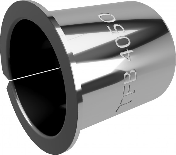 Bundbuchsen - Gleitlager - TEF-MET - Stahl / PTFE - 30/34/422x12 mm