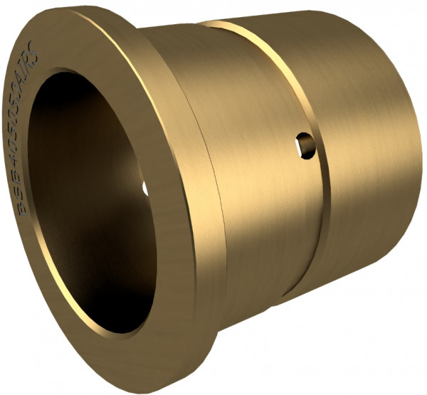 Sliding Bearing - Cylindrical Bearing met Flens - BRO-MAS - bronze - 60/75/837.5x40 mm
