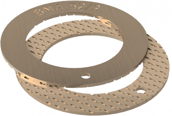 Anlaufscheiben - BRO-MET - Bronze - 10x20/1.5 mm