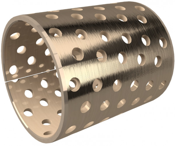 Gleitlager - Zylinderbusschen - BRO-MET L - Bronze - 135/140x70 mm