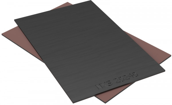 Sliding Plate - NOX-MET - Niro / PTFE - 500x245x2 mm