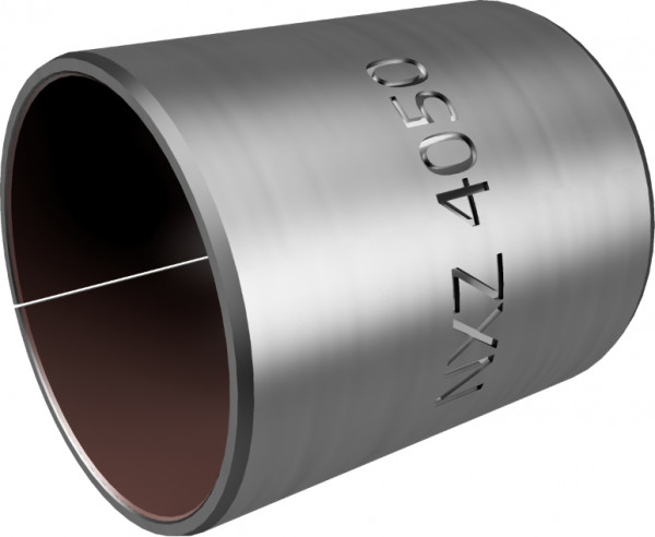 Gleitlager - Zylinderbusschen - NOX-MET - Niro / PTFE - 180/185x25 mm