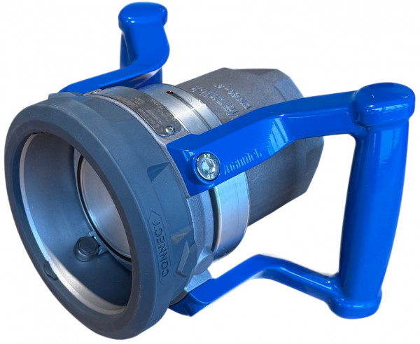 MannTek Dry Disconnect Trockenkupplung Schlauchunit - Aluminium - 3" Innen Gewinde - DN80