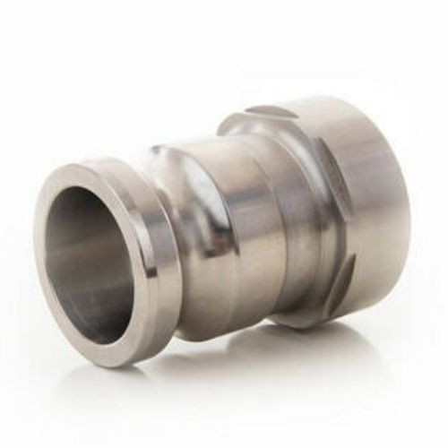 IBC-Adapter mit Innengewinde x Camlock-Außengewinde – Edelstahl – 3/4"