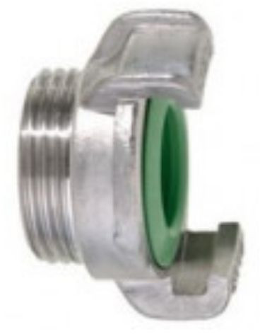 Geka Kupplung Edelstahl - 1/4" Außengewinde - Viton