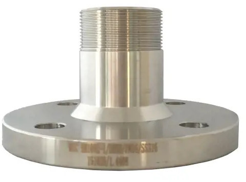 2" Flange with male thread, long - Steel