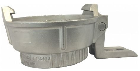 Tank Truck Coupling with 90° Lever - Female Thread - DN80 - SS 316