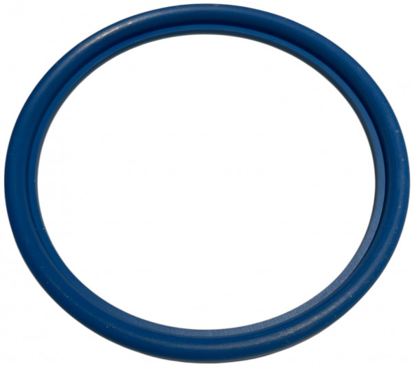 Dichtung fur Milchrohrverschraubung -  DIN 11851 Standard mit Bund met Bund DN50 - NBR - Blau