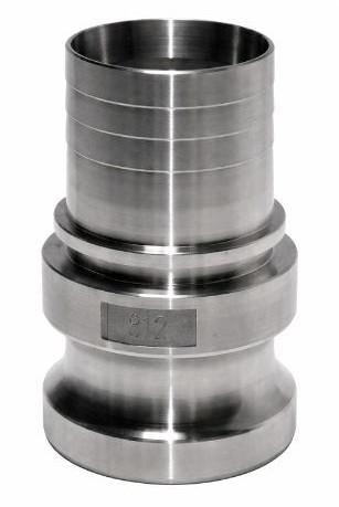 Camlock Male with Hose Tail - Type ES - Aluminium - Ribbed Tail - 2" - DN 50