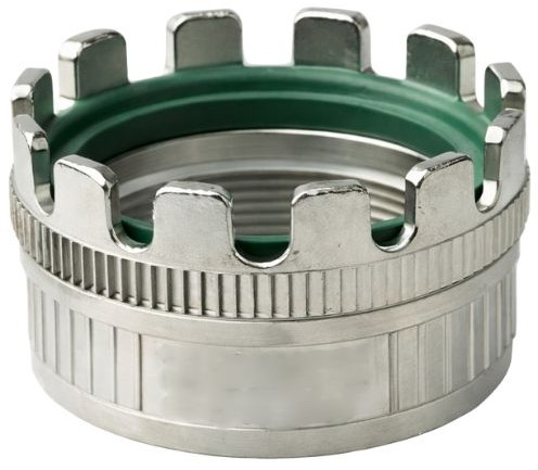 Tank Truck Coupling Crown piece - stainless steel - inner thread 2