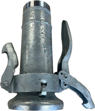 Perrot Coupling C75 Female 6" Male Thread 159mm - incl Clamp and O-Ring