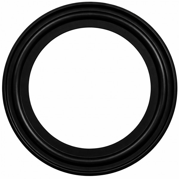 Tri Clamp Dichtung mit Lip - DIN DN100 - EPDM - Schwarz