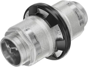 Manntek INDUSTRIELLE SICHERHEITS-ABRECHNUNG 3" X 3" BSP ALU FPM/PUR ABRECHNUNGSLAST 15 kN