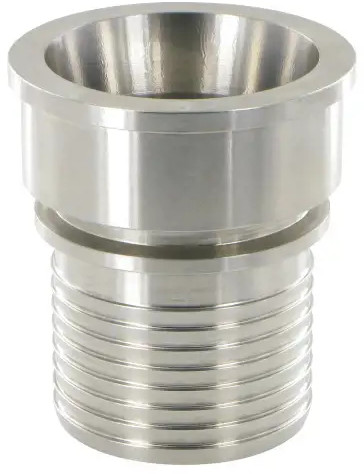 SMS Coupling female hose shank SS - DN104