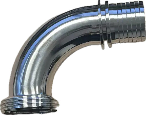 SMS Coupling DN25 Male 90° Elbow with hose shank