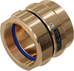 MannTek Swifel Drehkupplung - Messing - 3" Innengewinde - DN80
