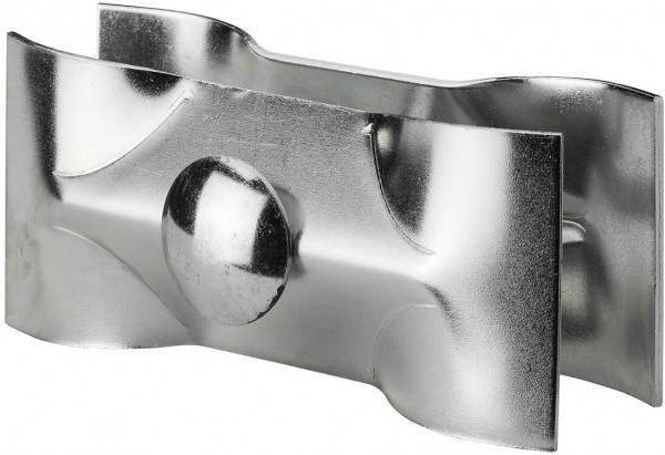 Construction fence clamp