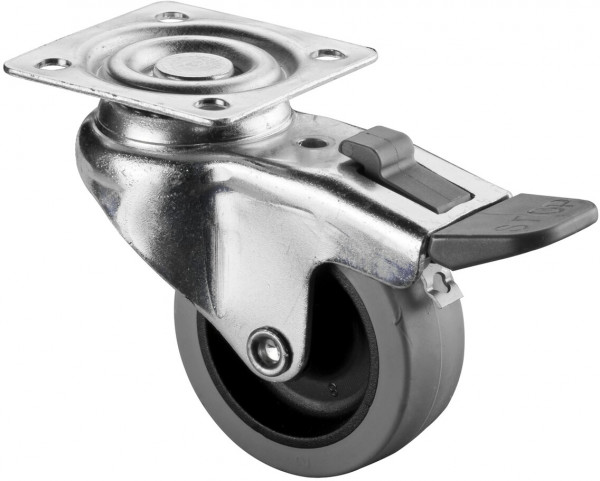 Swivel castor with total lock Art.-Nr. A220.A80.050