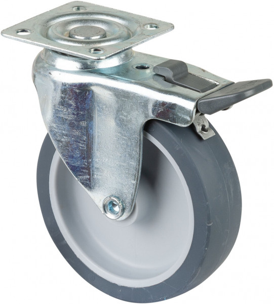 Swivel castor with total lock Art.-Nr. A220.A80.080