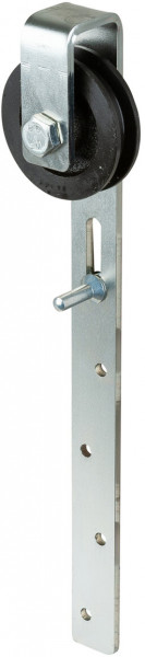 Sliding door wheel with bracket Art.-Nr. A25.075