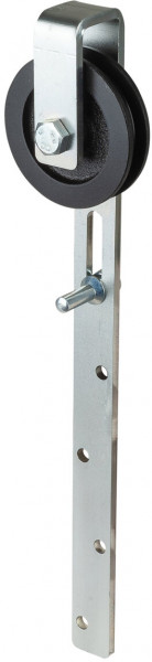 Sliding door wheel with bracket Art.-Nr. A25.090